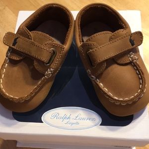 Ralph Lauren crib shoes